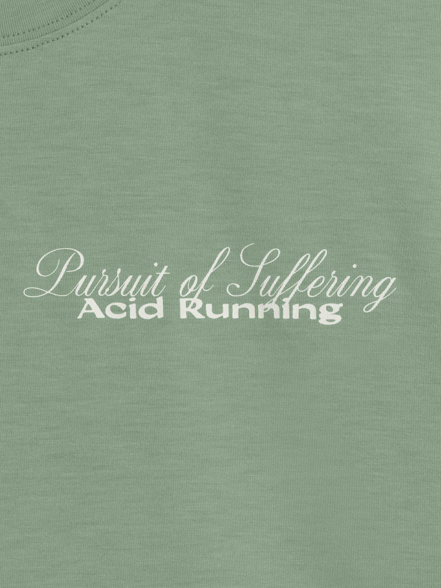 Runner's Fate T-Shirt - Iced Green