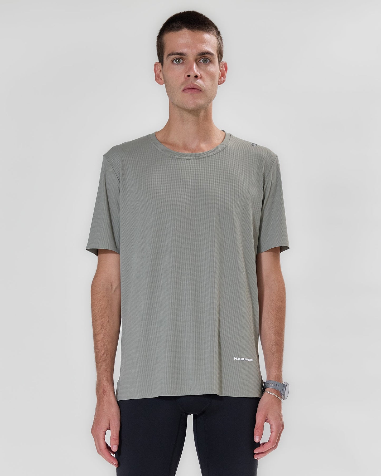 H.Koumori Training T-Shirt Moss Green