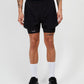 2-in-1 Shorts - Black