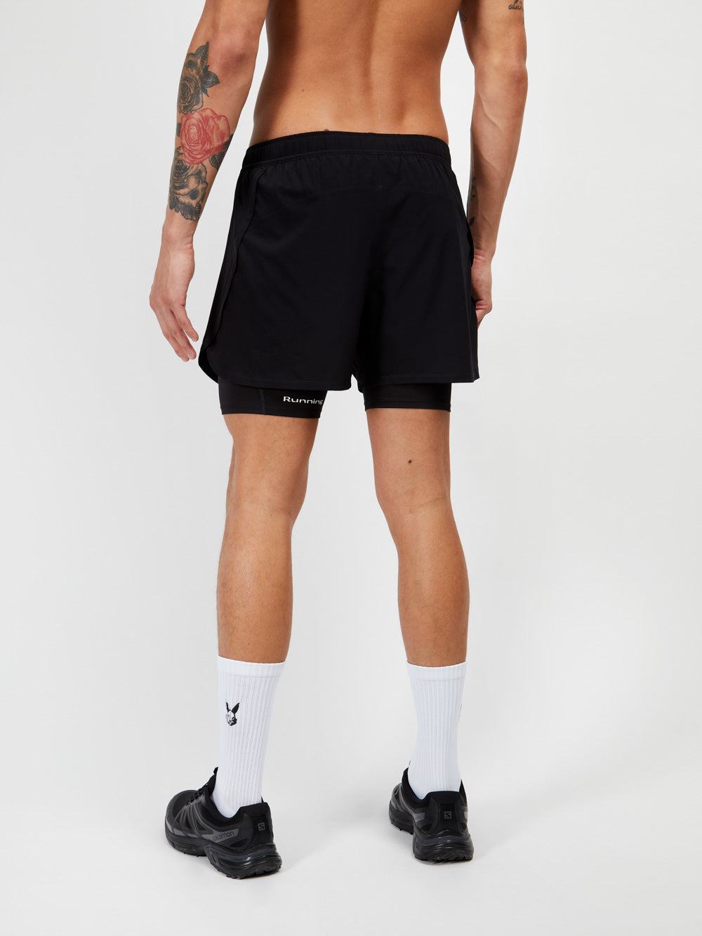 2-in-1 Shorts - Black