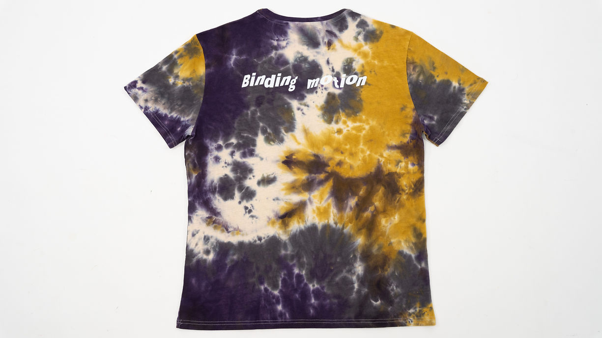 Binding Motion tie-dye T-shirt | Wyrd Running